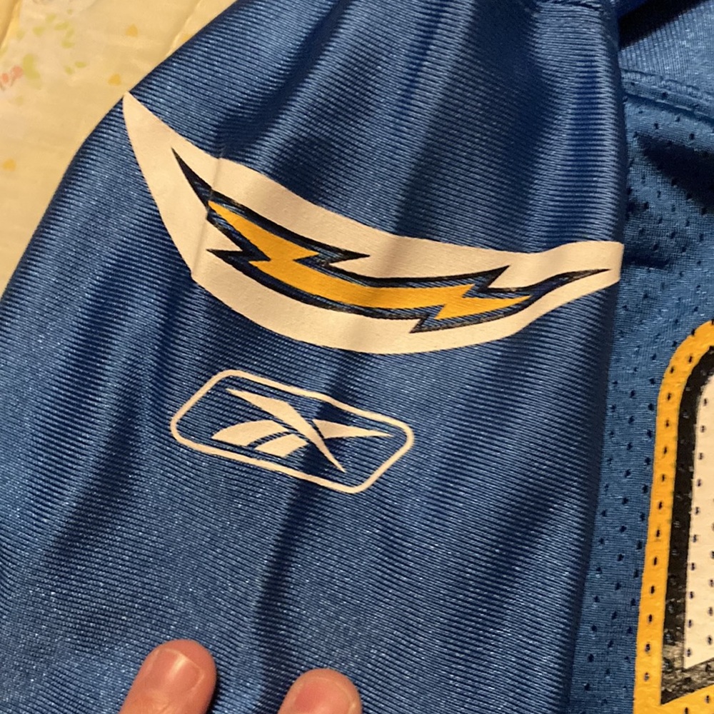 LaDainian Tomlinson unisex football jersey San Diego chargers KIDS LARGE JERSEY - Picture 7 of 9